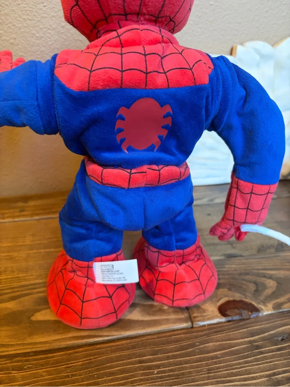 Just Play Marvel Swing and Sling Spider-Man 14 inches tall!